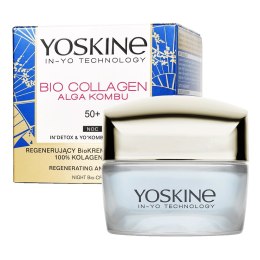 Bio Collagen krem do twarzy na noc 50+ 50ml Yoskine