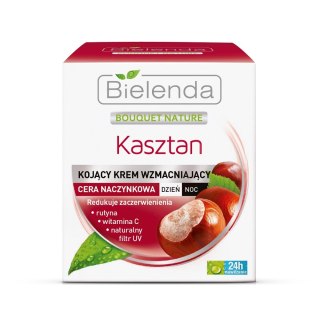 Bielenda Bouquet Nature Kasztan kojący krem wzmacniający na dzień i noc 50ml