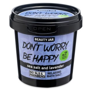 Don't Worry Be Happy relaksująca sól do kąpieli 150g BEAUTY JAR