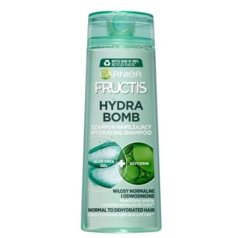Fructis Aloe Hydra Bomb szampon nawilżający do włosów normalnych i odwodnionych 400ml Garnier