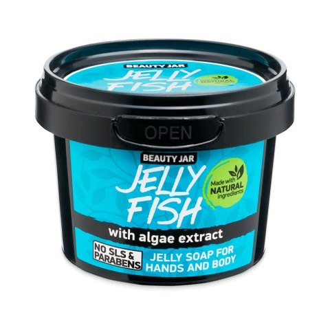 Jelly Fish żelowe mydło do rąk i ciała z ekstraktem z alg 130g BEAUTY JAR