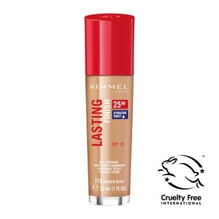 Rimmel Lasting Finish 25HR SPF20 długotrwały podkład do twarzy 210 Golden Beige 30ml