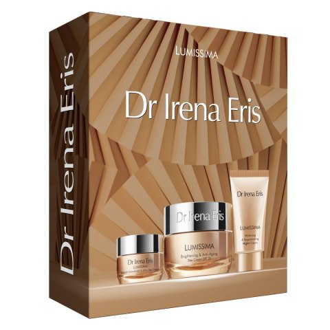 Dr Irena Eris Lumissima zestaw krem rozświetlający do twarzy na dzień SPF20 50ml + krem rozświetlająco- naprawczy do twarzy na noc 30ml + krem Dr Irena Eris Lumissima zestaw krem rozświetlający do twarzy na dzień SPF20 50ml + krem rozświetlająco- naprawczy do twarzy na noc 30ml + krem