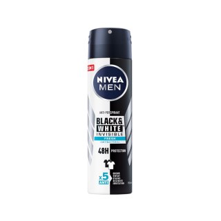 Nivea Men Black&White Invisible Fresh antyperspirant spray 150ml