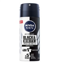 Men Black&White Invisible Original antyperspirant spray 100ml Nivea