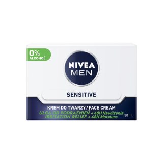 Nivea Men Sensitive intensywnie nawilżający krem dla mężczyzn do skóry wrażliwej 50ml