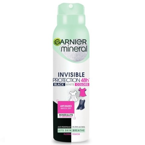 Mineral Invisible Protection Floral Touch antyperspirant spray 150ml Garnier