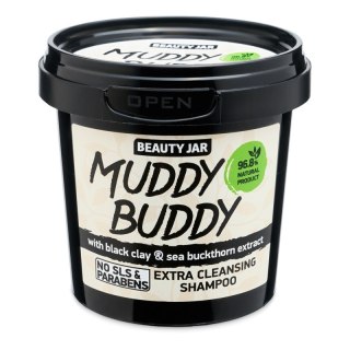 BEAUTY JAR Muddy Buddy ekstra oczyszczający szampon do włosów 150g