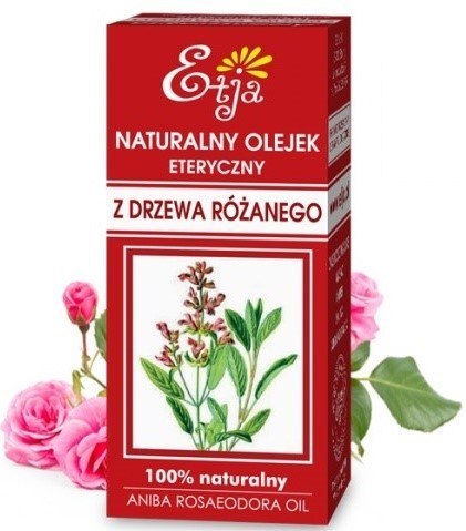 Naturalny Olejek Eteryczny z Drzewa Różanego 10ml Etja