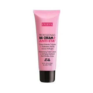 Pupa Milano Professionals BB Cream + Anti-Eta SPF30 krem BB przeciwstarzeniowy 001 Nude 50ml