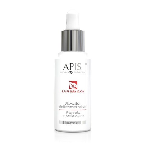 APIS Raspberry Glow aktywator z liofilizowanymi malinami 30ml