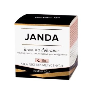 Janda Siła Nici Kosmetycznych krem na dobranoc 50+ Czarna Róża 50ml