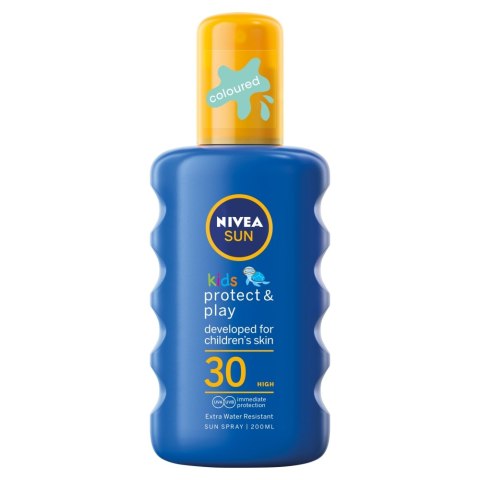 Sun Kids Protect & Care spray ochronny na słońce dla dzieci SPF30 200ml Nivea