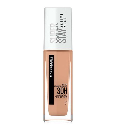 Super Stay Active Wear 30H Foundation długotrwały podkład do twarzy 21 Nude Beige 30ml Maybelline