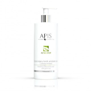 APIS Acne-Stop oczyszczający tonik antybakteryjny z zieloną herbatą 500ml