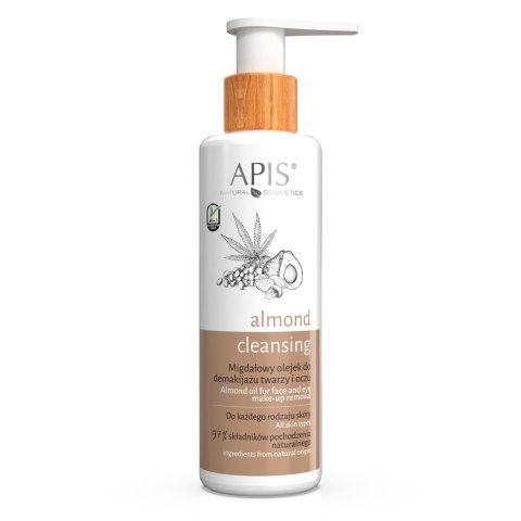 Almond Cleansing migdałowy olejek do demakijażu twarzy i oczu 150ml APIS