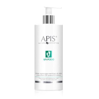 Api-Podo krem regenerująco-nawilżający do stóp z mocznikiem 20% i jonizowanym srebrem 500ml APIS