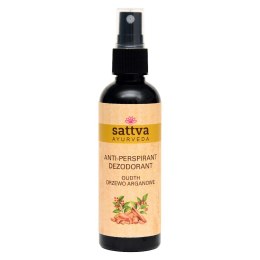 Sattva Ayurveda Anti-Perspirant naturalny antyperspirant w spray'u Drzewo Arganowe 80ml