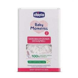 Chicco Baby Moments organiczna skrobia ryżowa do kąpieli 0m+ 250g