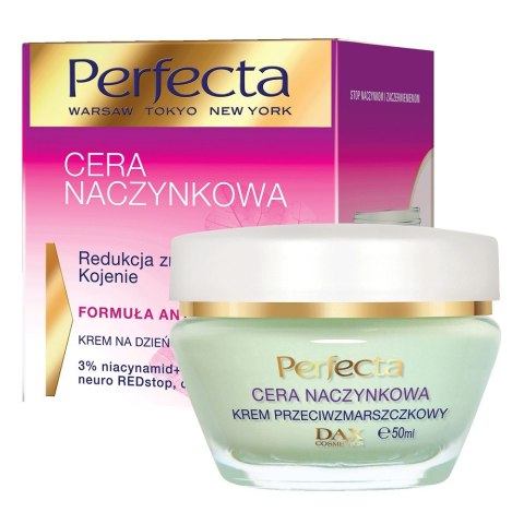 Perfecta Cera Naczynkowa Redukcja zmarszczek Kojenie krem do twarzy 50ml