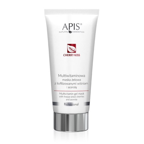 APIS Cherry Kiss multiwitaminowa maska żelowa z liofilizowanymi wiśniami i acerolą 200ml APIS Cherry Kiss multiwitaminowa maska żelowa z liofilizowanymi wiśniami i acerolą 200ml