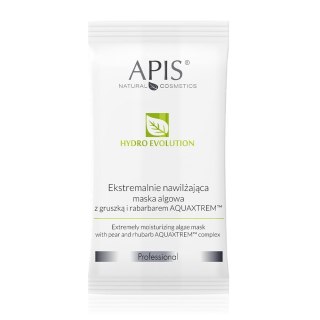 APIS Hydro Evolution ekstremalnie nawilżająca maska algowa z gruszką i rabarbarem AQUAXTREM™ 20g