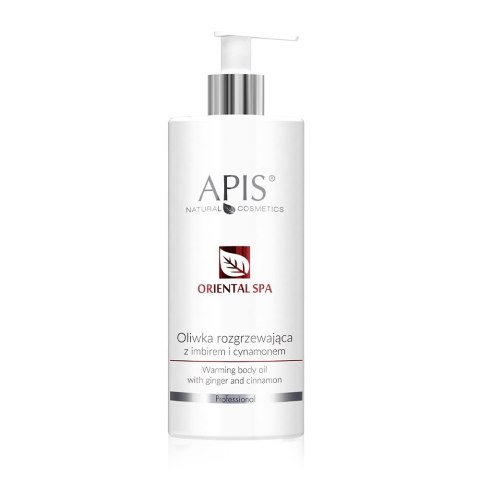 Oriental Spa oliwka rozgrzewająca z imbirem i cynamonem 500ml APIS