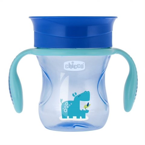 Chicco Perfect Cup 360° kubek do nauki samodzielnego picia 12m+ Boy 200ml