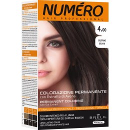 NUMERO Permanent Coloring farba do włosów 4.00 Brown 140ml