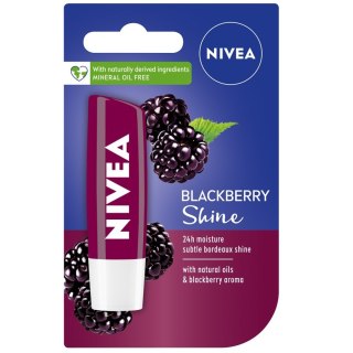 Nivea Pielęgnująca pomadka do ust Blackberry Shine 4.8g