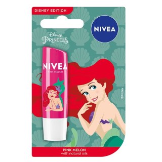 Nivea Pielęgnująca pomadka do ust Pink Melon Disney Edition 4.8g