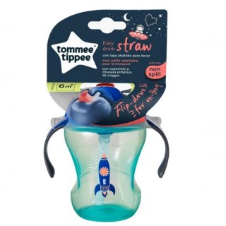 Straw Cup kubek niekapek ze słomką 6m+ Boy 230ml Tommee Tippee