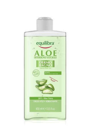 Equilibra Aloe Dermo-Bath Gel aloesowy żel do kąpieli nawilżający 400ml