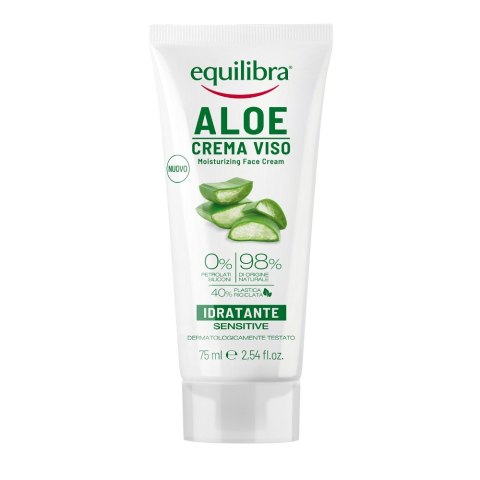 Aloe Moisturizing Face Cream aloesowy krem do twarzy 75ml Equilibra