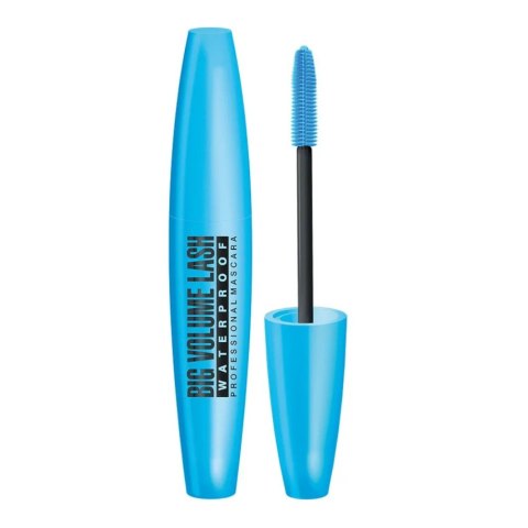 Big Volume Lash Waterproof Mascara wodoodporny tusz do rzęs Deep Black 9ml Eveline Cosmetics