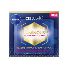 Cellular Luminous 630® regenerujący krem na noc przeciw przebarwieniom 50ml Nivea