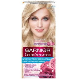 Color Sensation krem koloryzujący do włosów 111 Srebrny Superjasny Blond Garnier