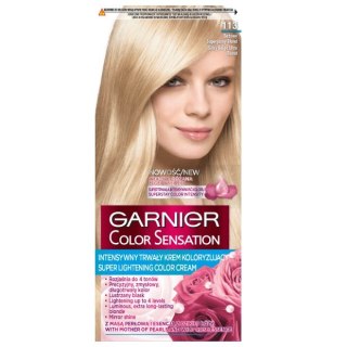 Garnier Color Sensation krem koloryzujący do włosów 113 Jedwabisty Beżowy Superjasny Blond