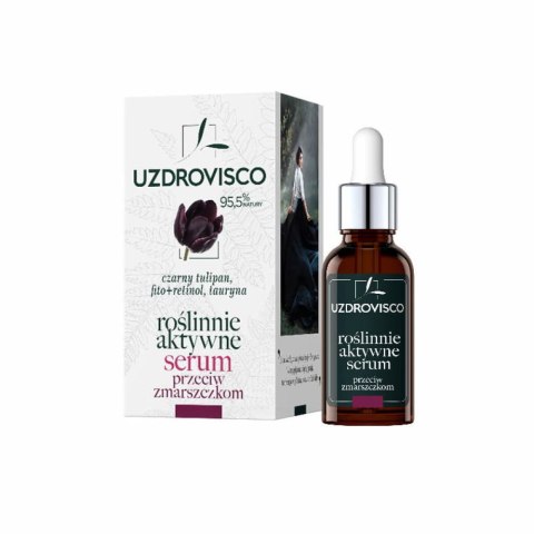 UZDROVISCO Czarny Tulipan roślinnie aktywne serum przeciwzmarszczkowe 30ml