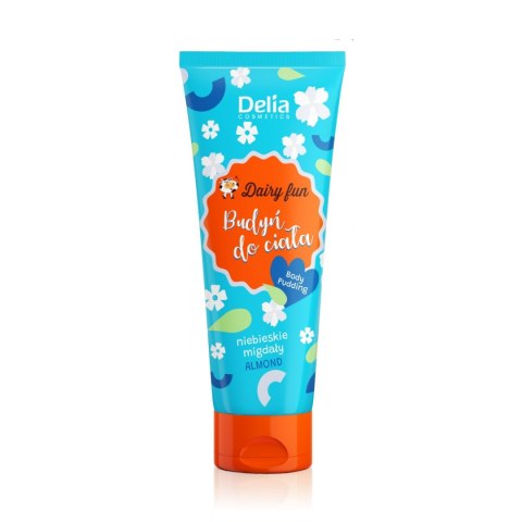 Delia Dairy Fun budyń do ciała Niebieskie Migdały 250ml