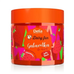 Delia Dairy Fun galaretka do mycia ciała Truskawkowe Pole 250ml