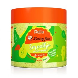 Delia Dairy Fun peelingujące smoothie do mycia ciała Wczasy Pod Gruszą 350ml