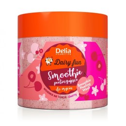 Delia Dairy Fun peelingujące smoothie do mycia ciała Wisienka na Torcie 350ml