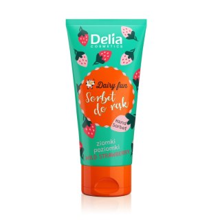 Dairy Fun sorbet do rąk Ziomki Poziomki 50ml Delia