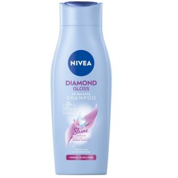Diamond Gloss łagodny szampon do włosów 400ml Nivea