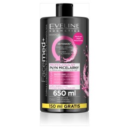 Facemed+ 3w1 profesjonalny płyn micelarny do każdego rodzaju cery 650ml Eveline Cosmetics