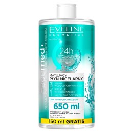Facemed+ matujący płyn micelarny 3w1 650ml Eveline Cosmetics