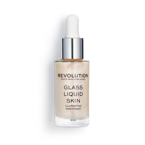Makeup Revolution Glass Liquid Skin Primer Serum rozświetlająca baza pod makijaż 17ml