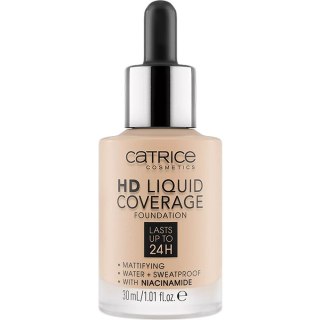 Catrice HD Liquid Coverage Foundation 24H matujący podkład do twarzy 010 Light Beige 30ml