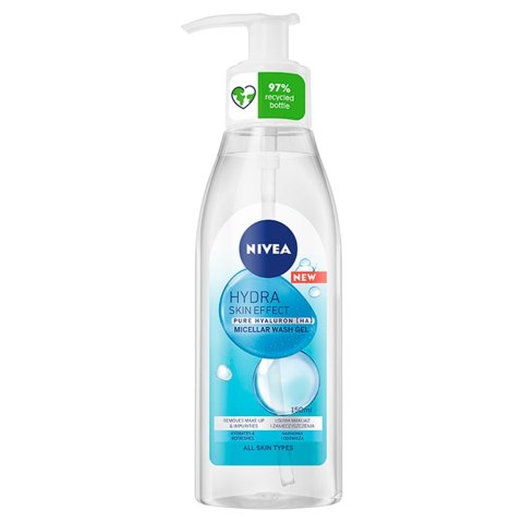 Nivea Hydra Skin Effect żel micelarny do twarzy 150ml